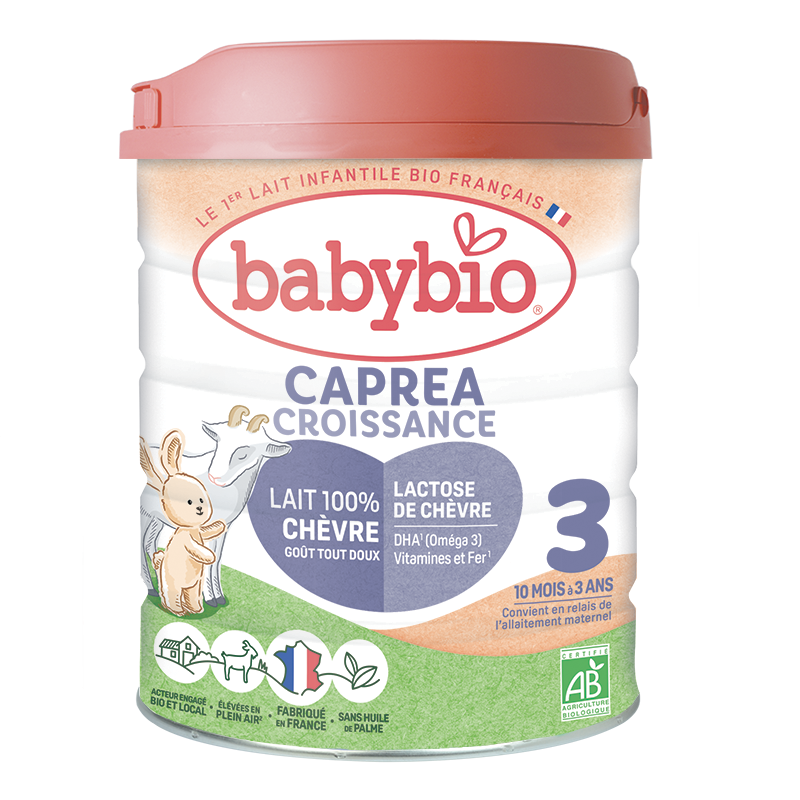 Babybio Capréa 3 Lait de chèvre Bio 800g