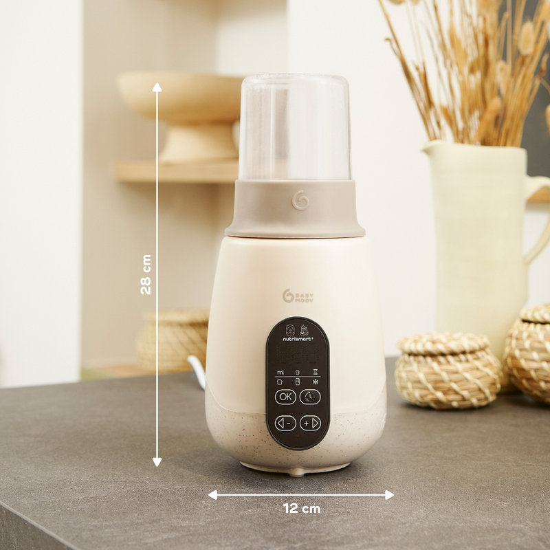 Babymoov - Chauffe-Biberon/stérilisateur Nutrismart + Mineral Beige