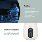 Babymoov - Chauffe-Biberon/stérilisateur Nutrismart + Mineral Beige