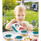 HAPE - Coffret de thé 15 pcs & Valise illustrée - Pour enfants à partir de 3 ans