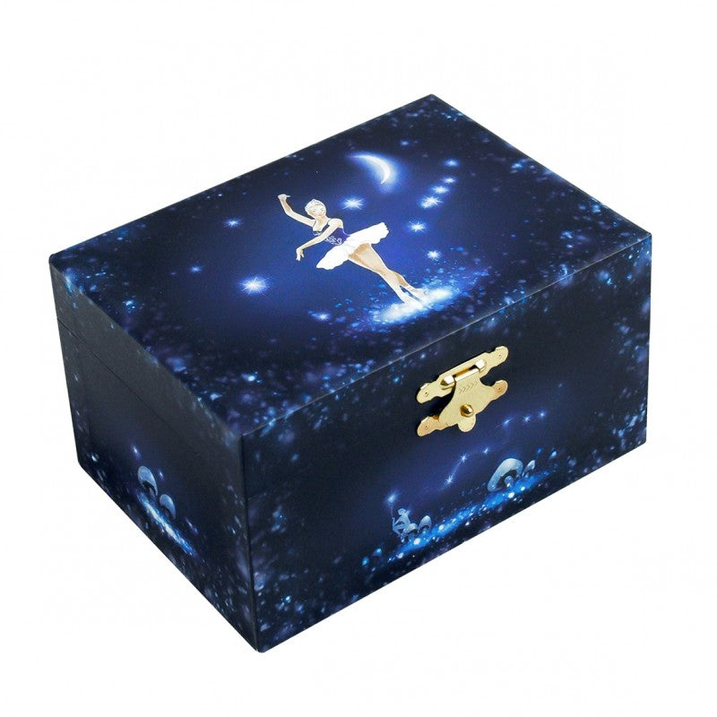Trousselier Boite à Musique Cube Phosphorescent Ballerina