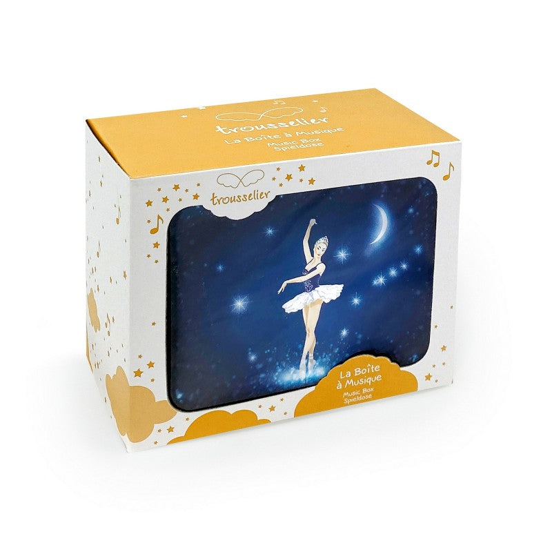 Trousselier Boite à Musique Cube Phosphorescent Ballerina