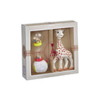 Coffret naissance prêt à offrir Sophie la girafe et Hochet Soft Maracas