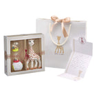 Coffret naissance prêt à offrir Sophie la girafe et Hochet Soft Maracas