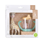 Coffret Sophie la girafe et sa tasse anti-fuite