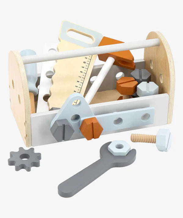 Boîte à outils en bois +10M