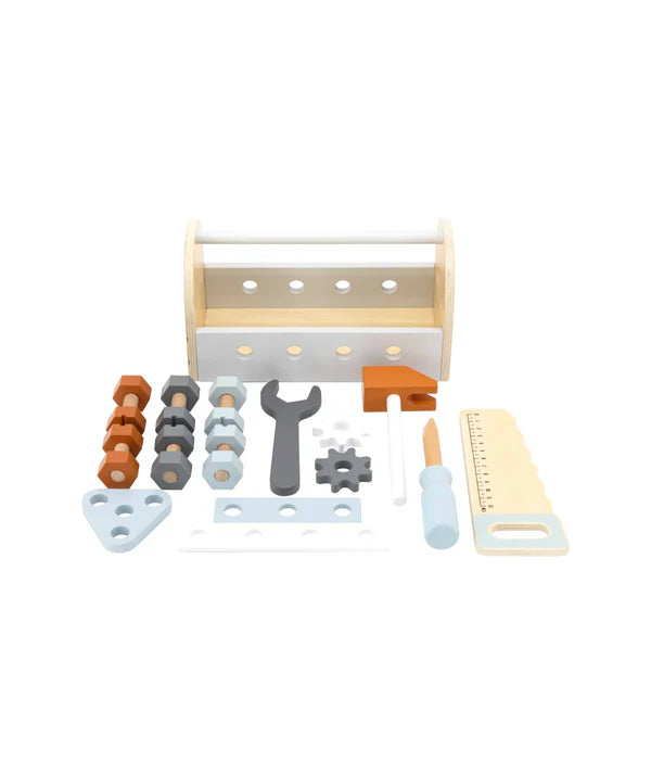 Boîte à outils en bois +10M