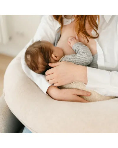 Coussin d allaitement et maternité Buddy chine sand - Doomoo