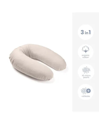 Coussin d allaitement et maternité Buddy chine sand - Doomoo