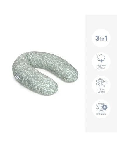 Coussin d Allaitement et Maternité BUDDY Cloudy Kaki Doomoo