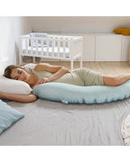 Coussin d Allaitement et Maternité BUDDY Cloudy Kaki Doomoo