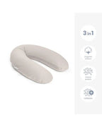 Coussin d Allaitement et Maternité BUDDY Tetra Jersey Sand Doomoo