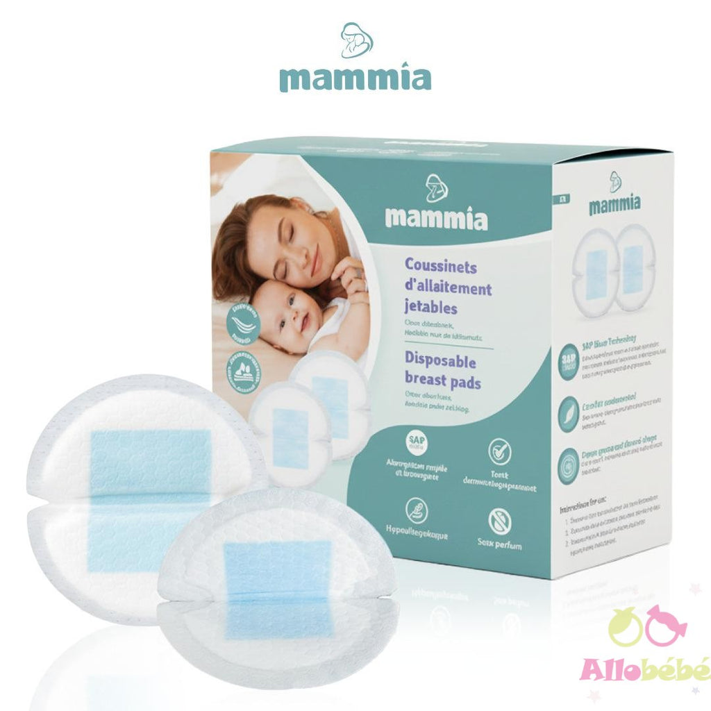 Coussinets d’Allaitement Jetables Protection Sèche – Mammia