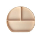 YUMMY Assiette en Silicone Multi-Compartiments avec Ventouse 4M+