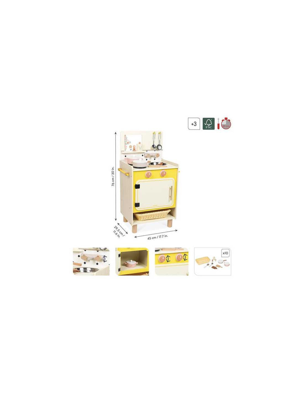 Cuisinière Mamie Soleil - Janod