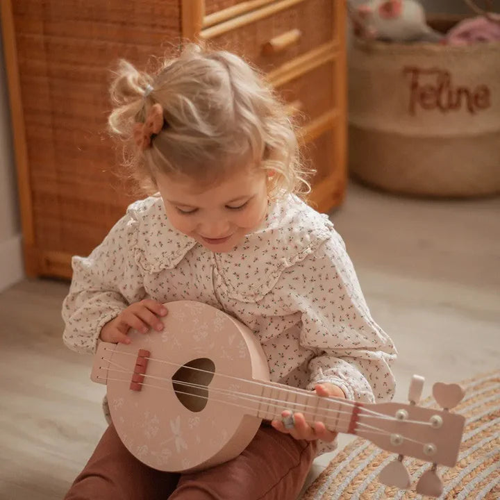 Banjo en bois - Rose +12M