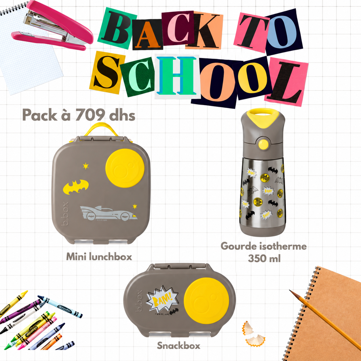 Pack Bbox - Batman