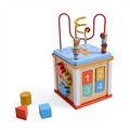 EUREKAKIDS - Little Activity Cube Wild en bois