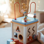 EUREKAKIDS - Little Activity Cube Wild en bois