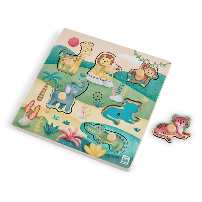 EUREKAKIDS - puzzle musical savane