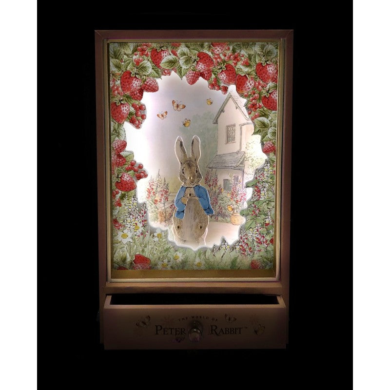 Grand Dancing Musical & Veilleuse Peter Rabbit – Fraises