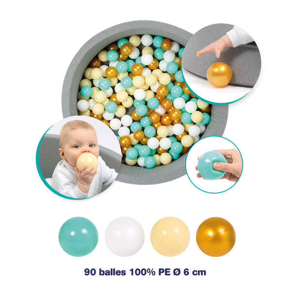 Lot de 90 balles de jeu - LUDI