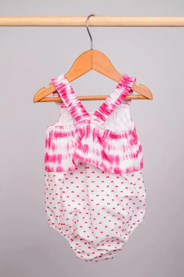 Barboteuse pour bébé fille