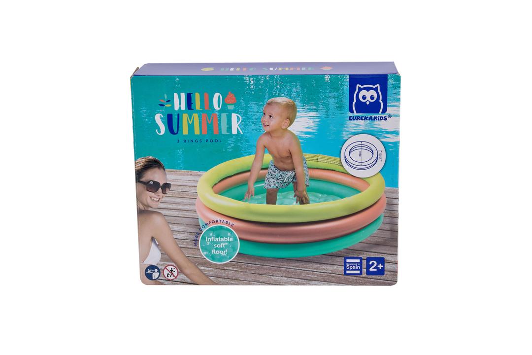 Eurekakids - Piscine à 3 anneaux