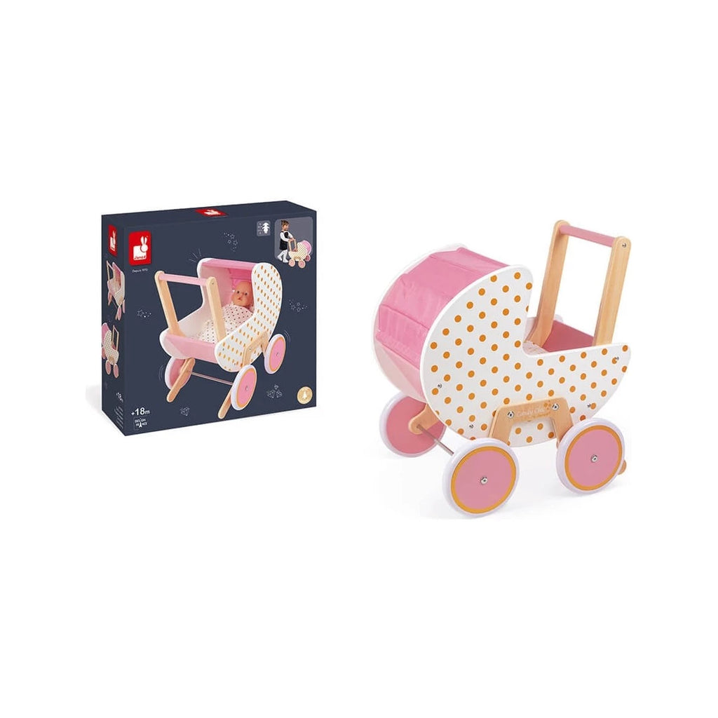 Landau pour poupée en bois "Candy Chic" - Janod