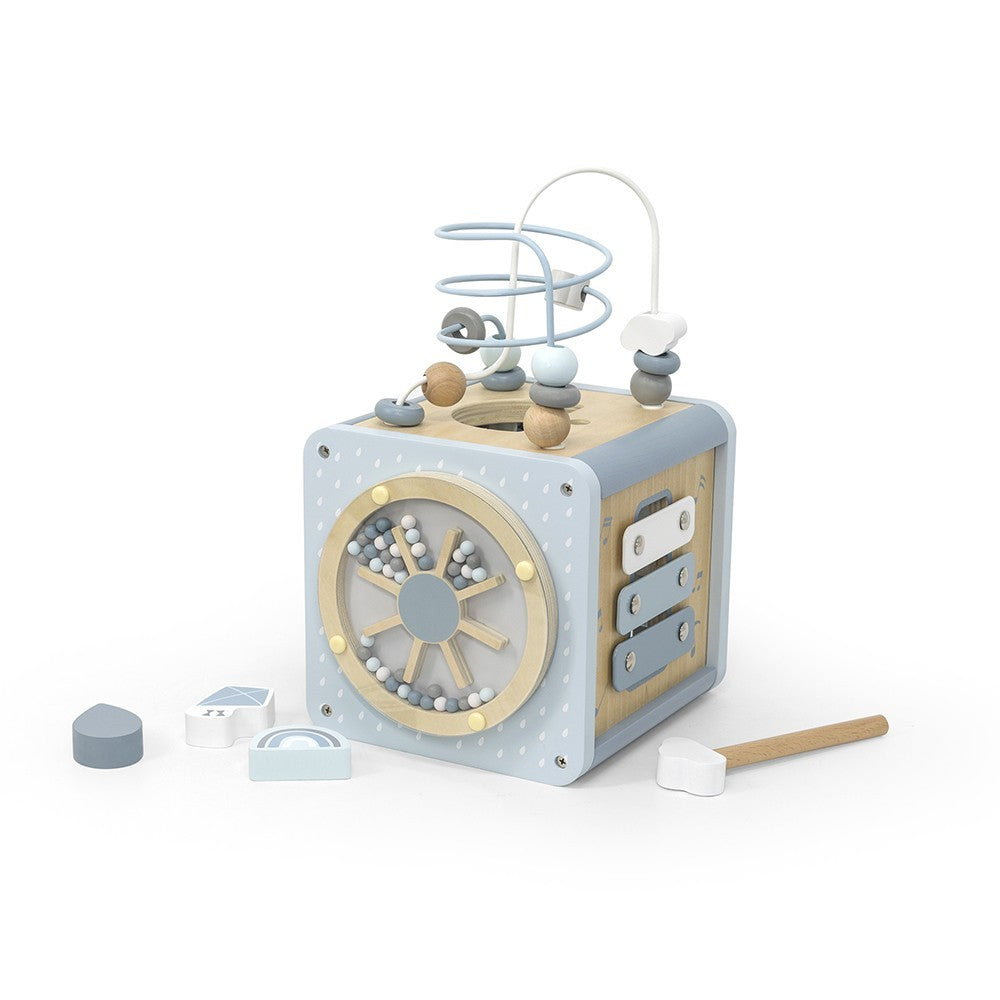 Cube d'activités - Bleu