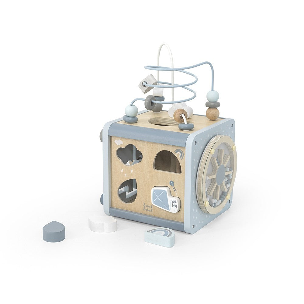 Cube d'activités - Bleu