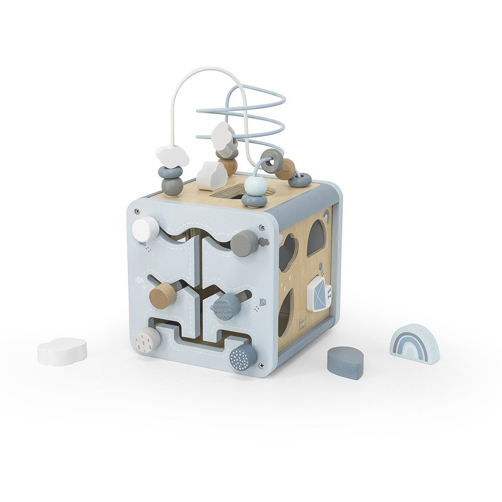 Cube d'activités - Bleu