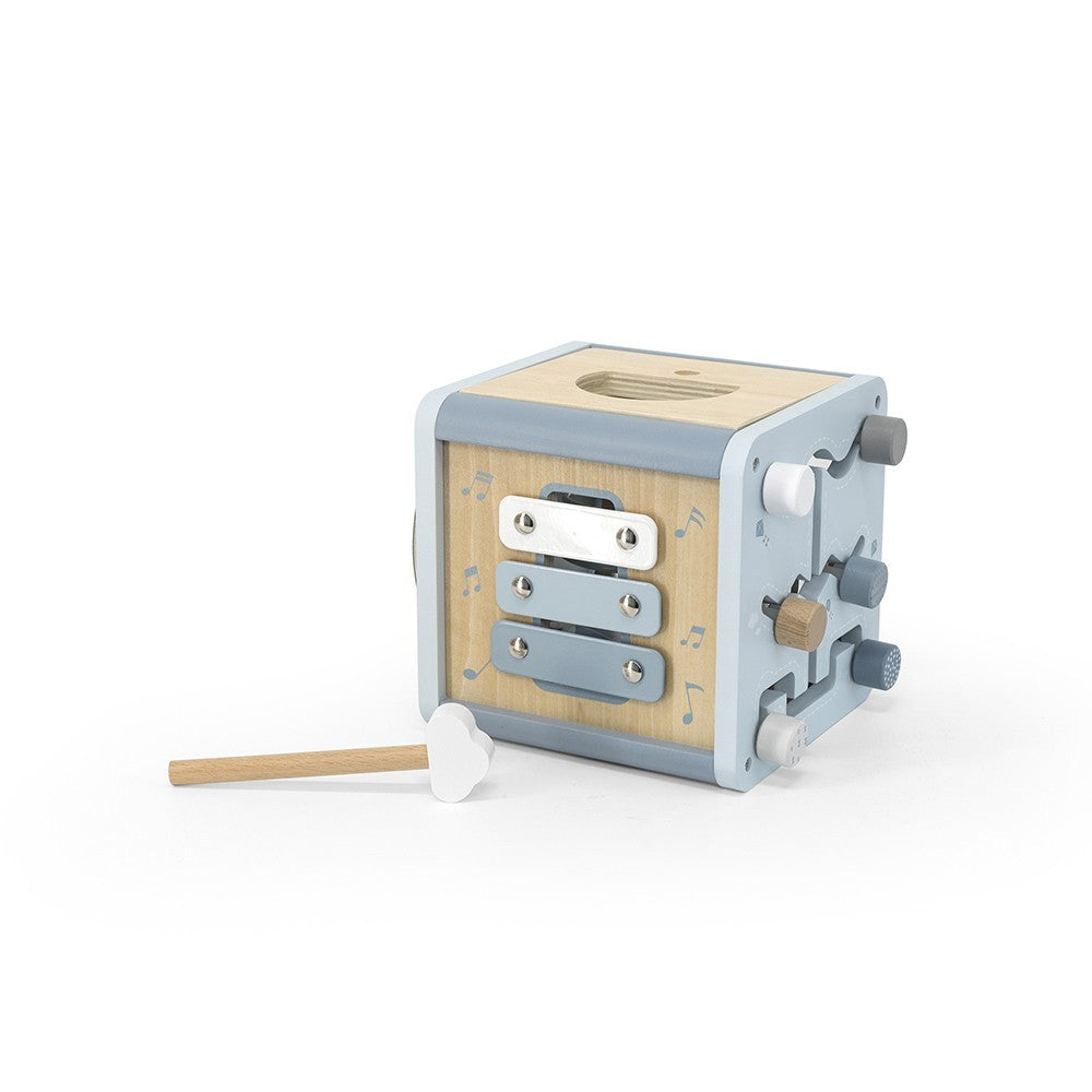 Cube d'activités - Bleu