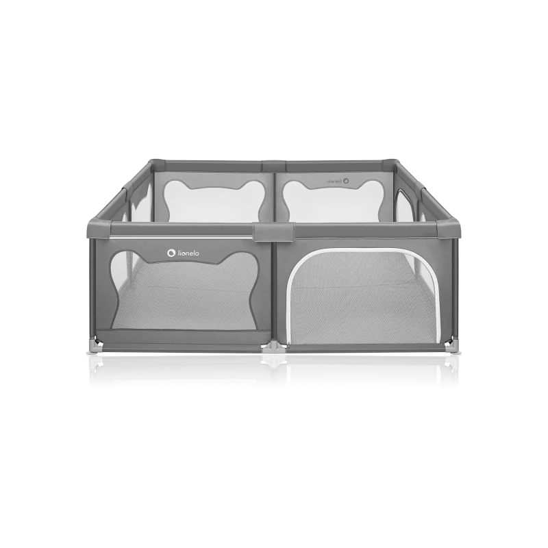 Parc pour bébé - Lionelo Willow XL Gris Béton