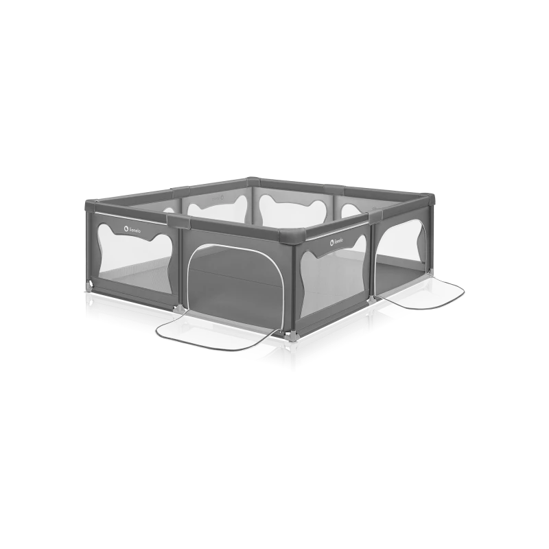 Parc pour bébé - Lionelo Willow XL Gris Béton