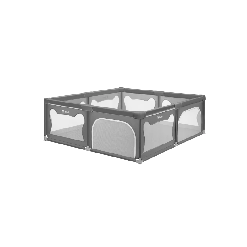 Parc pour bébé - Lionelo Willow XL Gris Béton