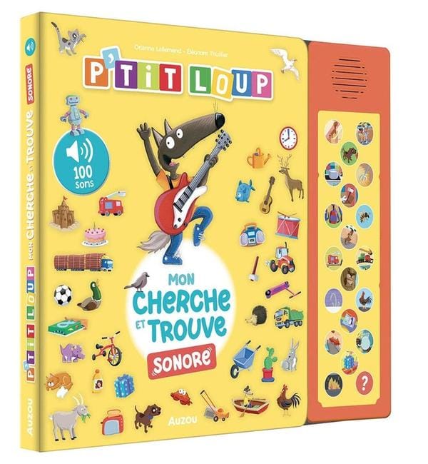 P’tit Loup : mon cherche et trouve sonore