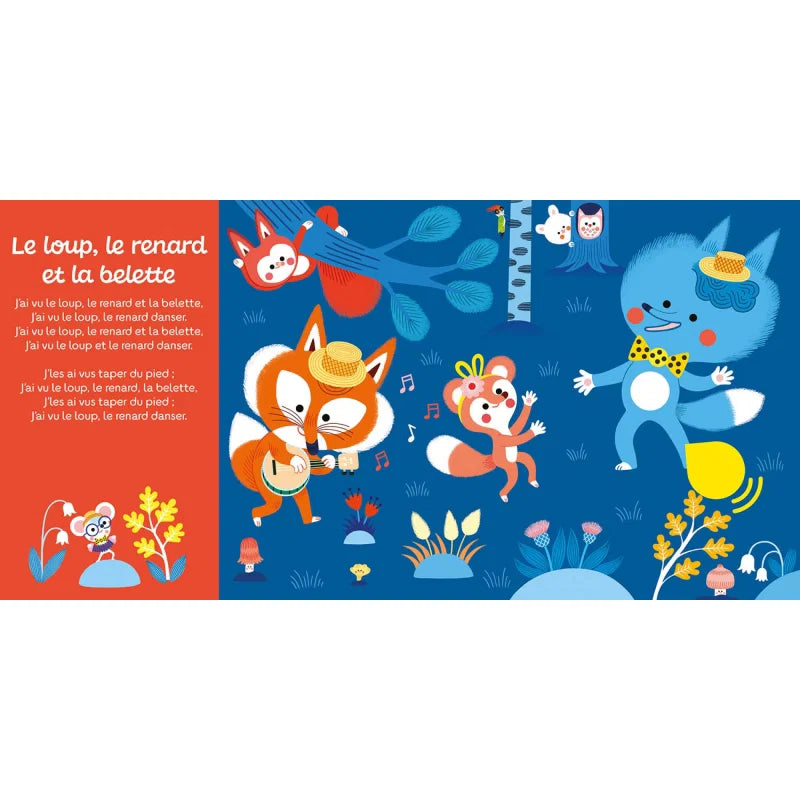 Livre sonore | Mes comptines d'animaux - Auzou