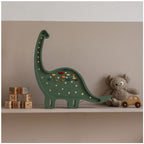 Dino Diplodocus Lamp - Confetti Green