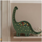 Dino Diplodocus Lamp - Confetti Green