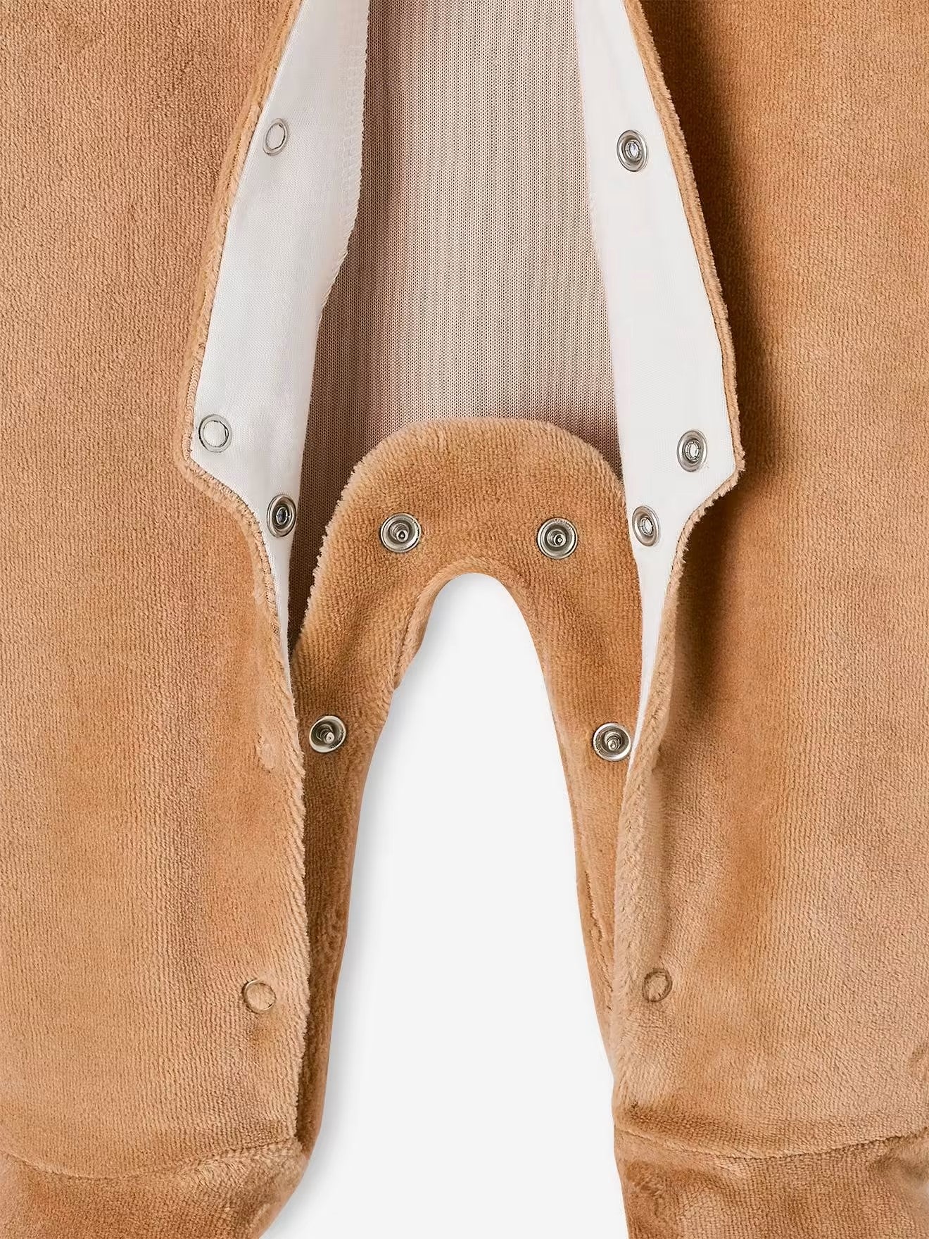 Dors-bien velours ouverture naissance bébé