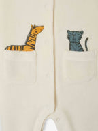 Dors-bien uni avec 2 poches et imprimés