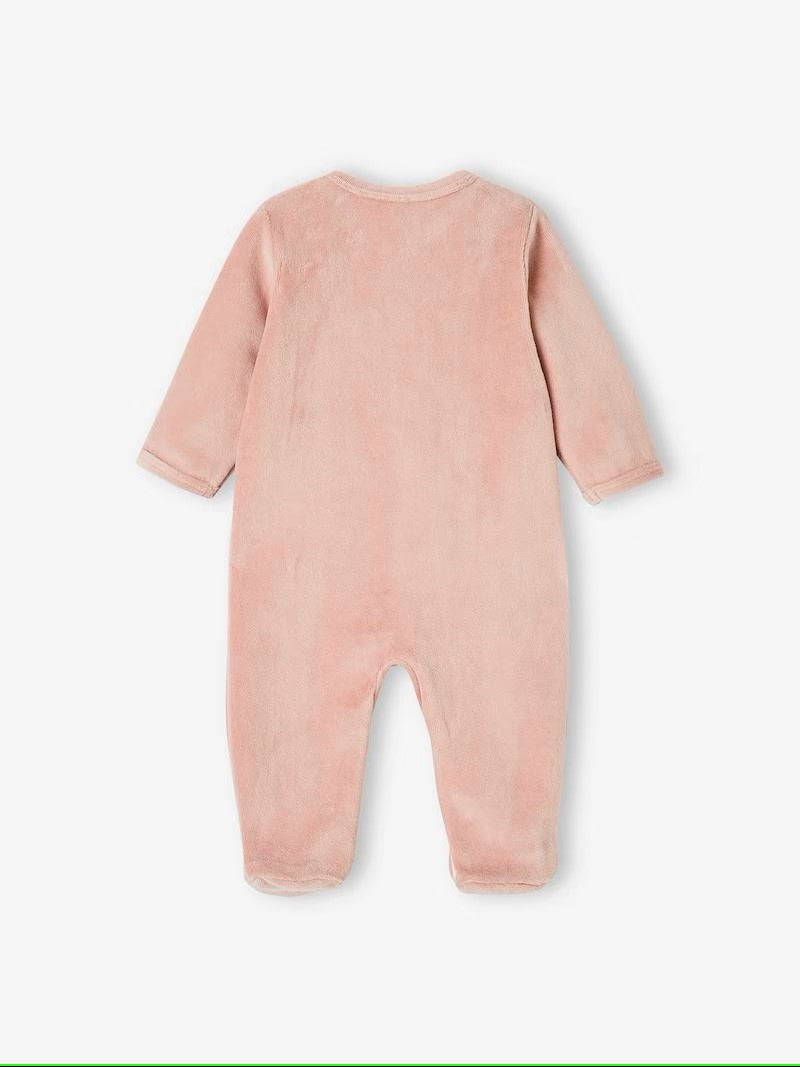 Dors-bien uni avec motif tendre placé