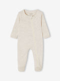 Pyjama bébé en jersey ouverture zippée