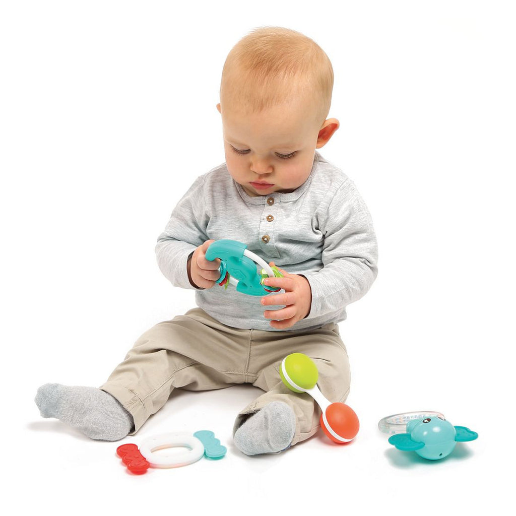 Coffret 4 Hochets 3m+ - LUDI