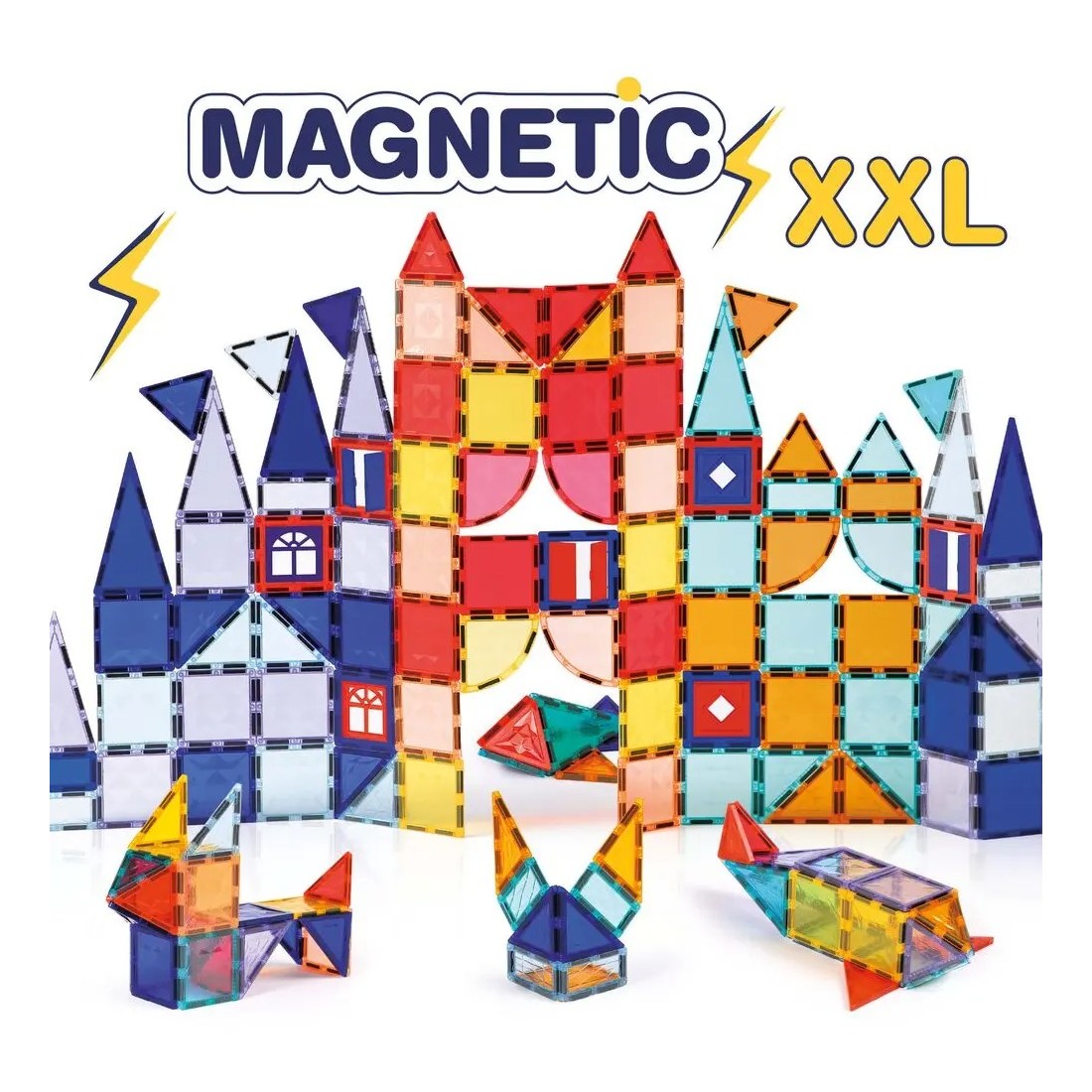 Magnetic XXL 100 pièces 3 à 10 ans - LUDI