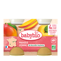 Babybio petit pot de pomme et mangue 2x130 g bio