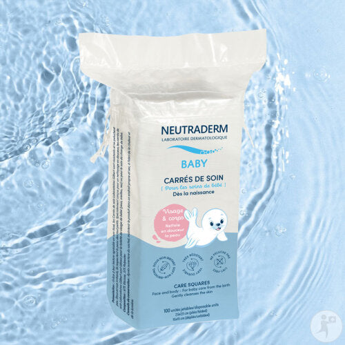 -Gilbert - Liniderm Carrés de soin visage & corps sachet de 100