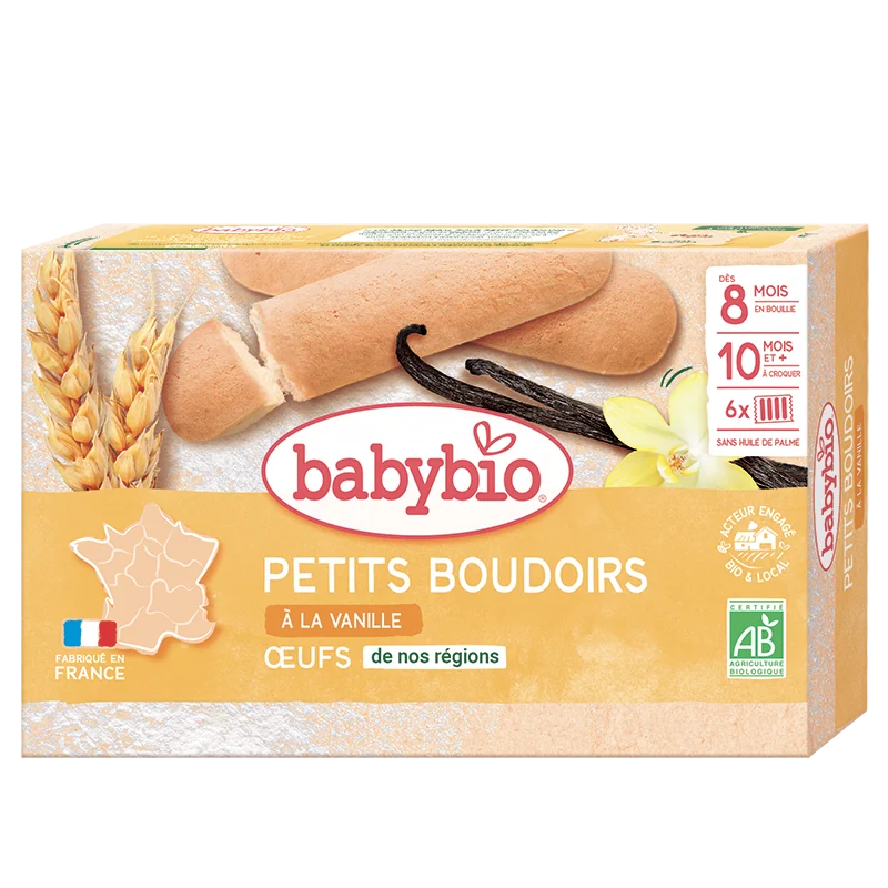 Babybio - Petits Boudoirs à la vanille