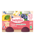 Babybio Petit pot pomme myrtille (Dès 4mois)